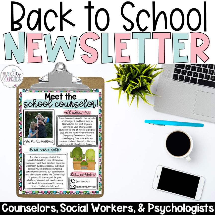 Meet The School Counselor Social Worker Psychologist Editable 