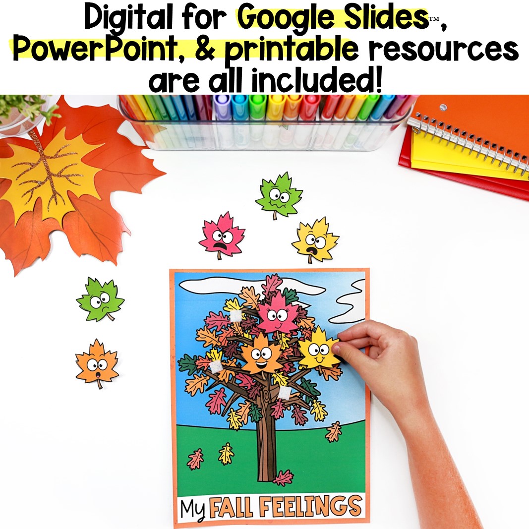 Fall Feelings & Coping Skills Lesson, Digital & Printable - Music City ...