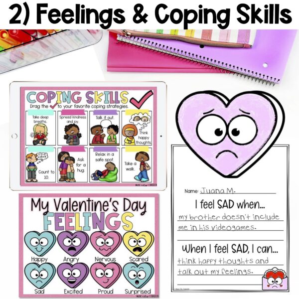 Valentine's Day SEL & Counseling BUNDLE - Image 3