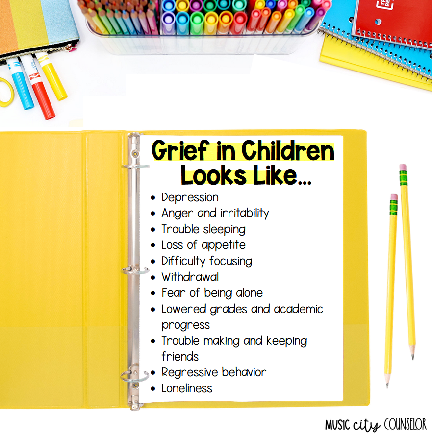 Helping Children Cope With Grief And Loss - Music City Counselor