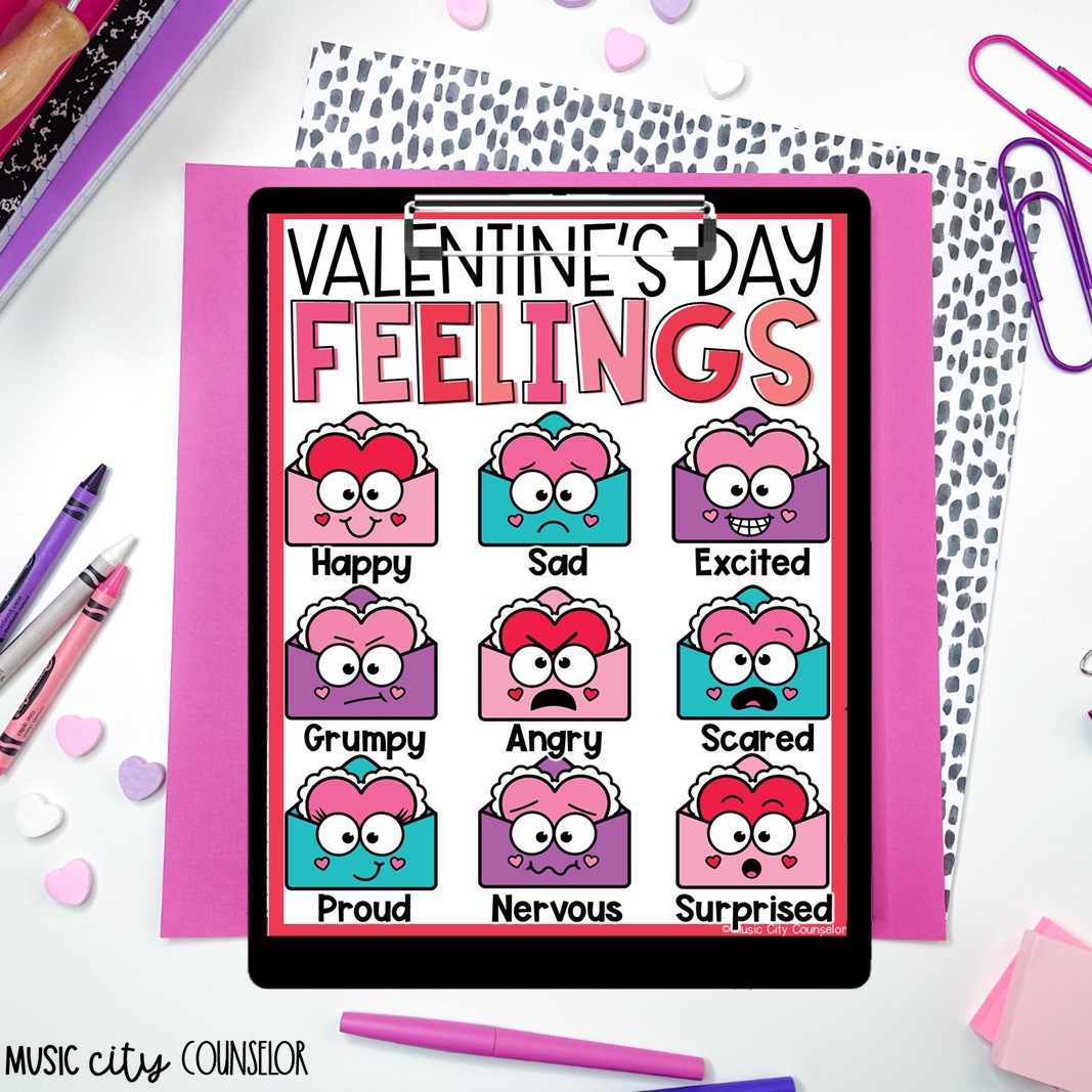 Valentine's Day Counseling & SEL Ideas - Music City Counselor