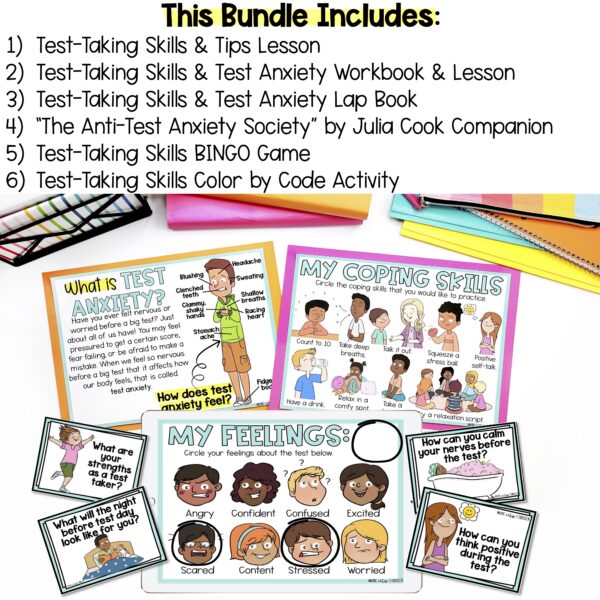 Test-Taking Skills & Test Anxiety BUNDLE - Image 3