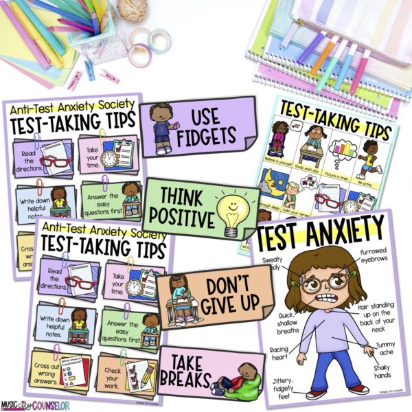 Test-Taking Skills & Test Anxiety BUNDLE - Image 4