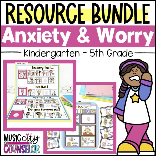 Anxiety & Worry Resource BUNDLE