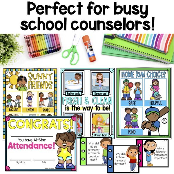 School Counseling SEL Curriculum Bundle #4 - Image 4