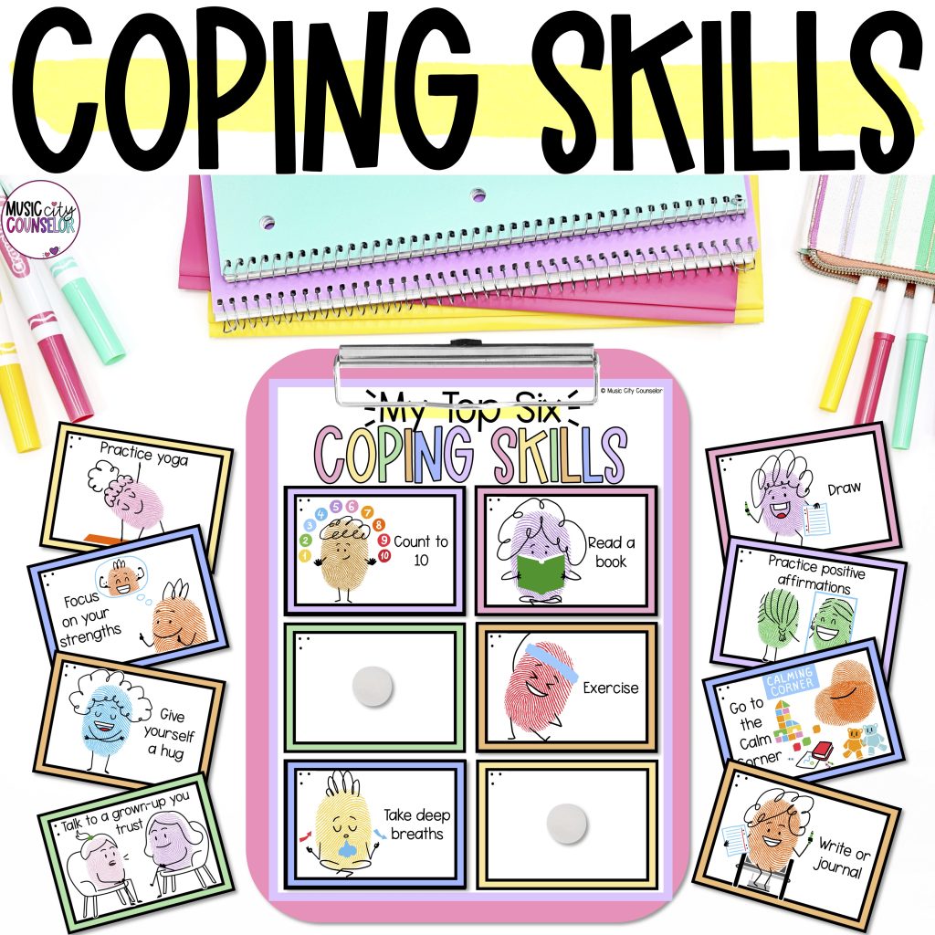 Coping Skills Activity - Music City Counselor