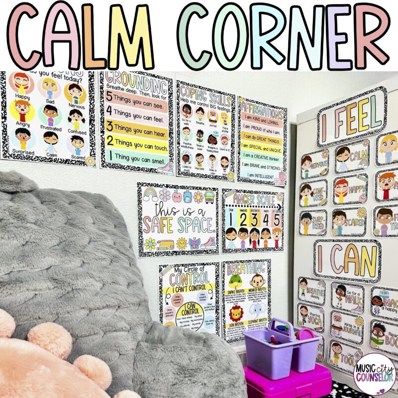 Calm Corner Posters & Visuals