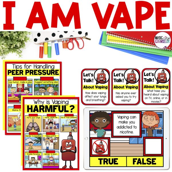 "I Am Vape" by Julia Cook Companion Lesson