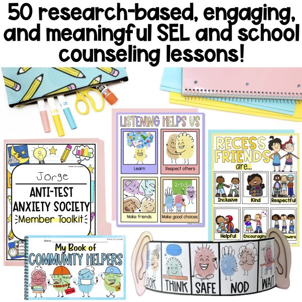 School Counseling SEL Curriculum, 50 Lessons - Image 3