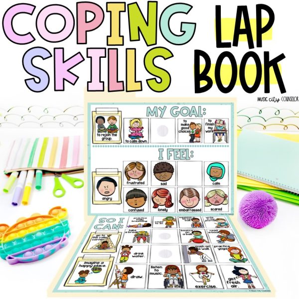 Calm Down, Self-Regulation, & Coping Skills Lap Book