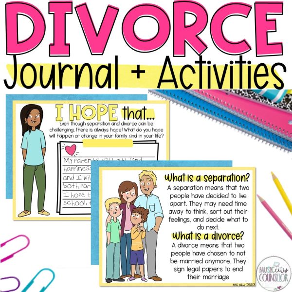 Coping with Divorce Journal, Digital & Printable - Image 5