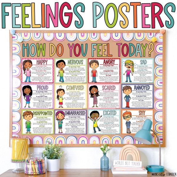 Feelings & Coping Skills Posters