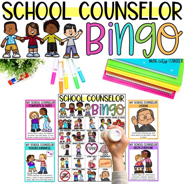 Meet the School Counselor BINGO Game