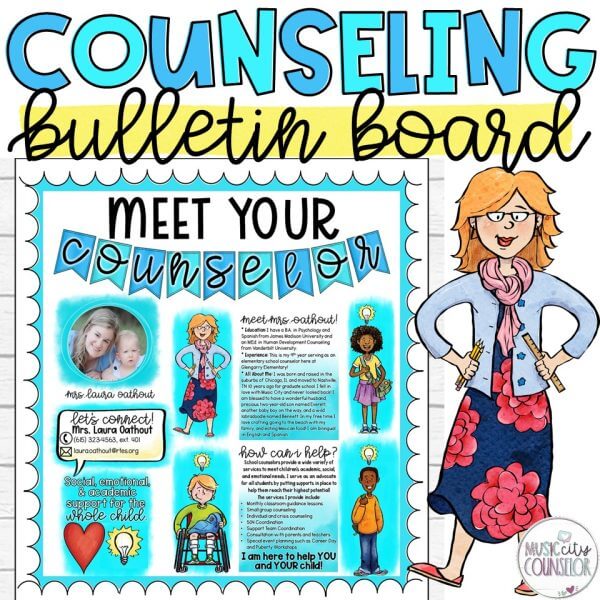 Meet the School Counselor Bulletin Board - Image 5