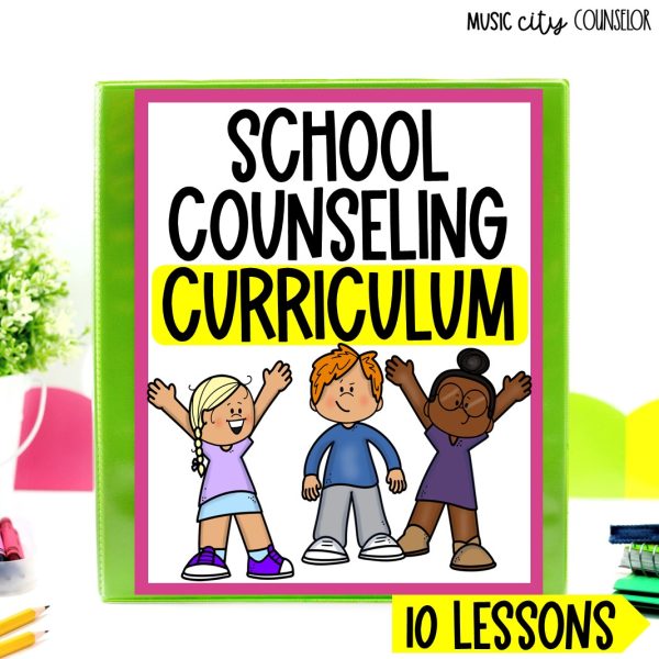 School Counseling SEL Curriculum Bundle #4