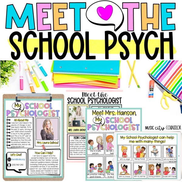 Meet the School Psychologist Bundle