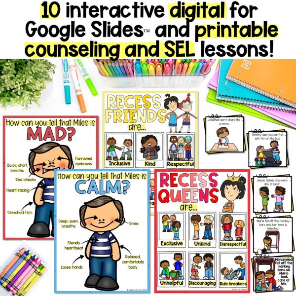 School Counseling Curriculum, 10-Lesson Bundle #2 - Image 2