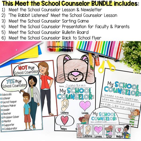 Meet the School Counselor BUNDLE - Image 16