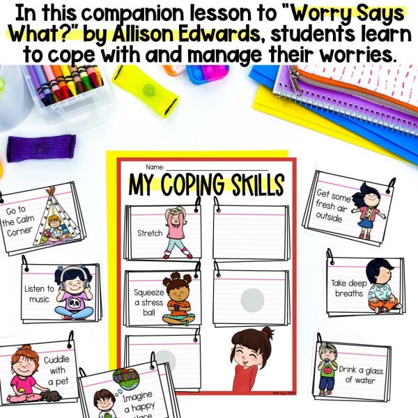 Worry Says What? Companion Lesson, Digital & Printable - Image 2