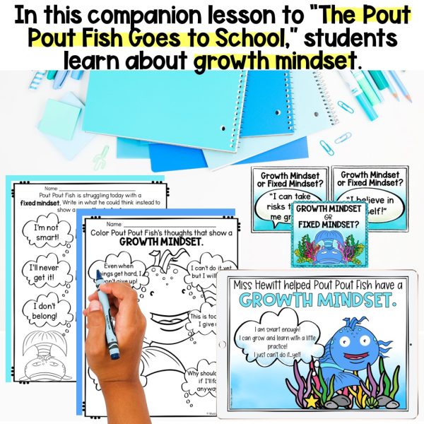 Pout Pout Fish Goes to School Growth Mindset Lesson - Image 2