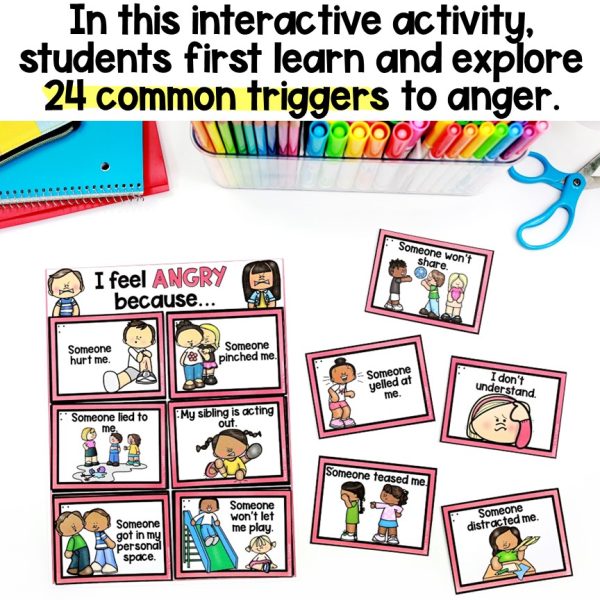 Anger Triggers & Coping Skills Activity - Image 2