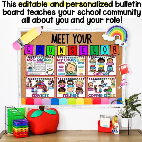 Meet the School Counselor Bulletin Board - Image 10