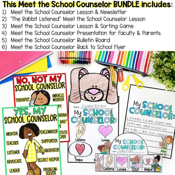 Meet the School Counselor BUNDLE - Image 24