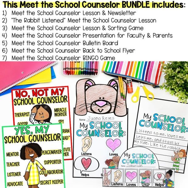 Meet the School Counselor BUNDLE - Image 2