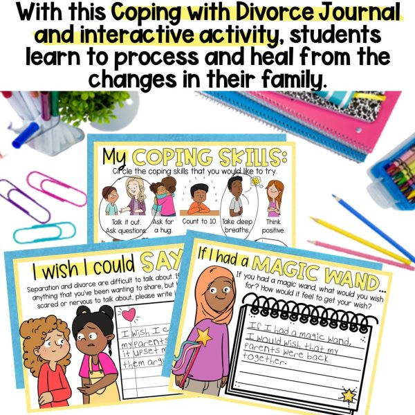 Coping with Divorce Journal, Digital & Printable - Image 2