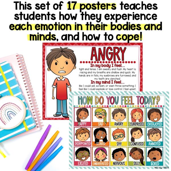 Feelings & Coping Skills Posters - Image 2