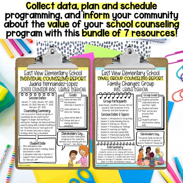 School Counseling Forms & Reports BUNDLE - Image 2