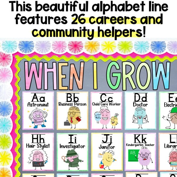 Careers & Community Helpers Alphabet Line - Image 2