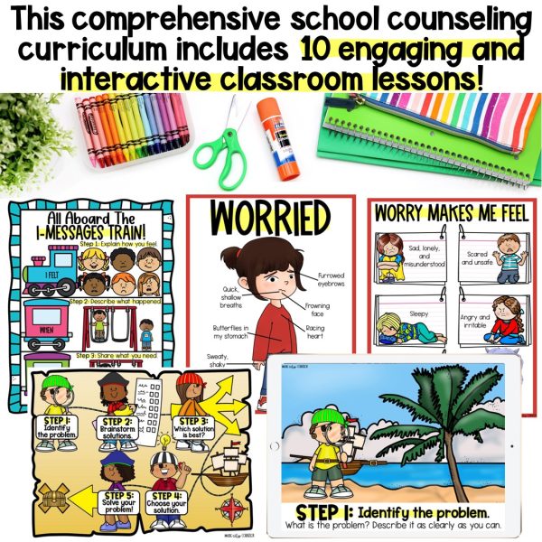 School Counseling SEL Curriculum Bundle #4 - Image 2