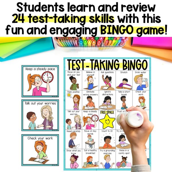 Test-Taking Skills & Test Anxiety BINGO - Image 2