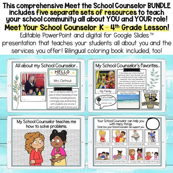 Meet the School Counselor BUNDLE - Image 10