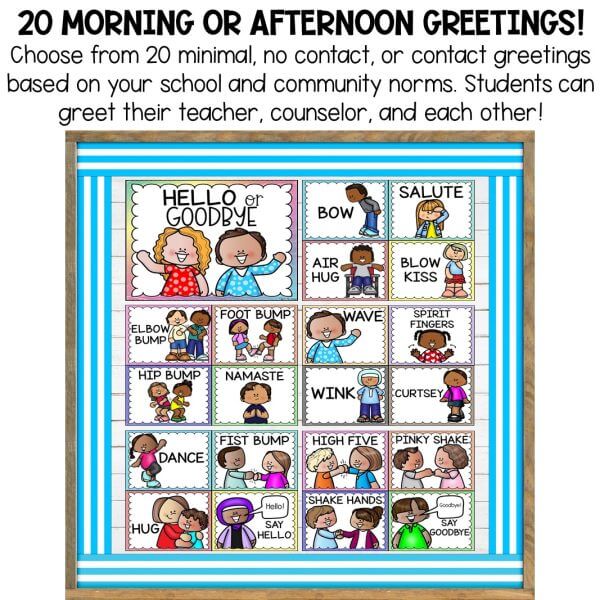 Morning Greetings: 20 Social Distancing & Contact Choices - Image 2