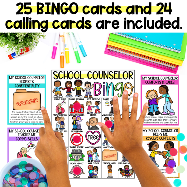 Meet the School Counselor BINGO Game - Image 3