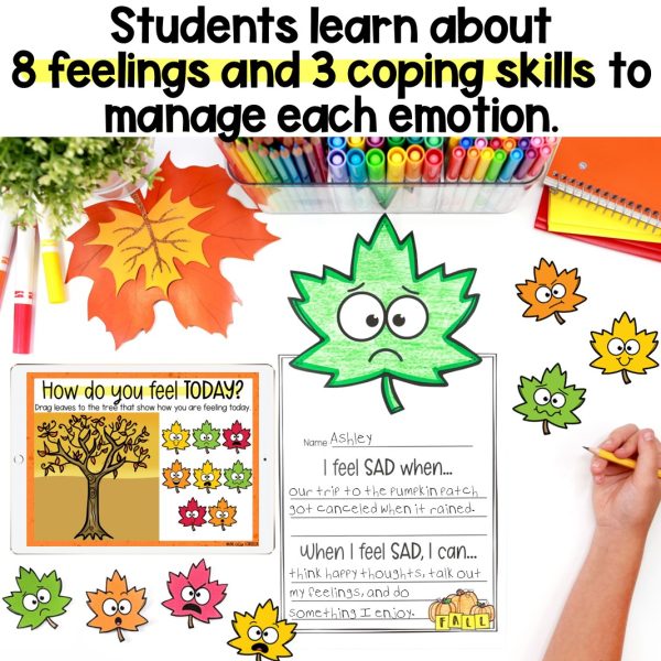 Fall Feelings & Coping Skills Lesson - Image 3