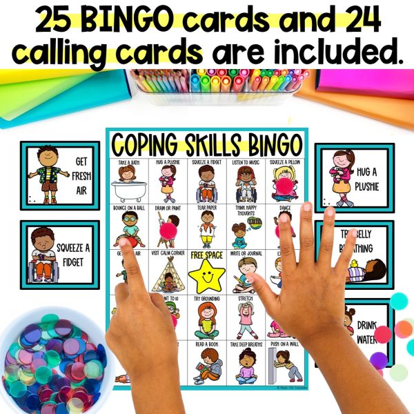 Coping Skills BINGO Game - Image 3