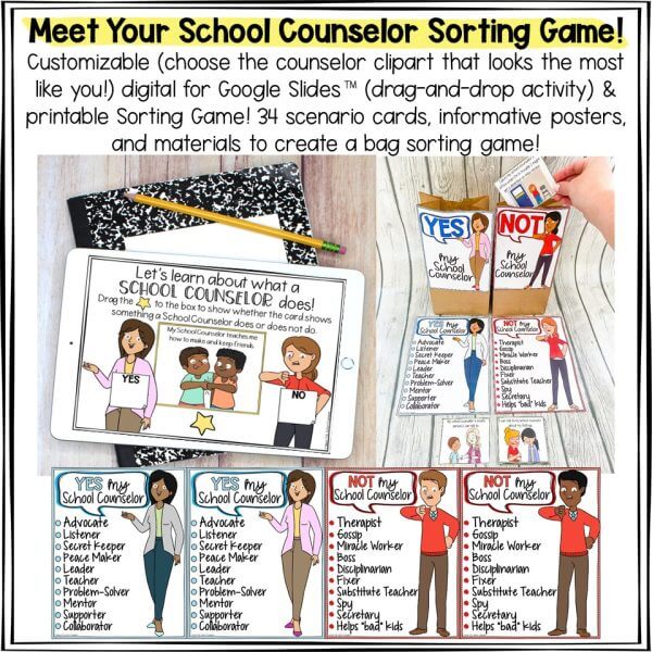 Meet the School Counselor BUNDLE - Image 7