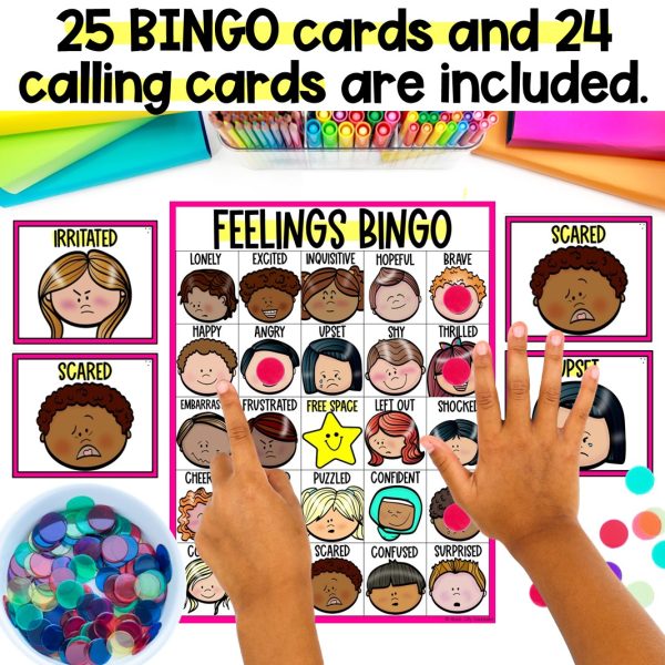 Feelings & Emotions BINGO Game - Image 3