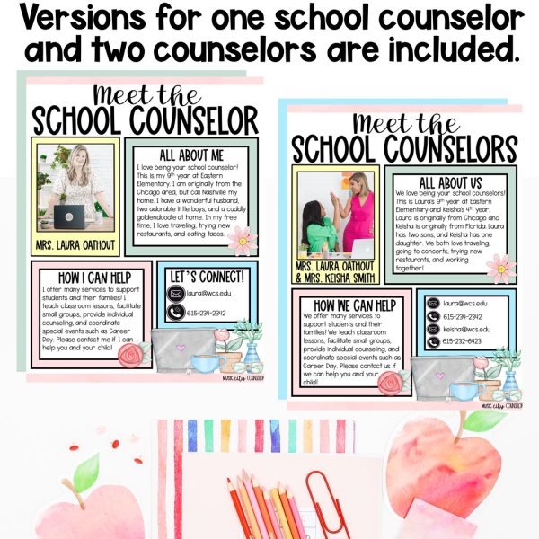 Meet the School Counselor Flyer - Image 3