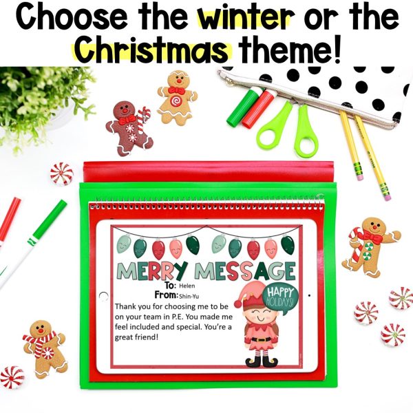 Kindness Grams for Winter & Christmas, Digital & Printable - Image 4