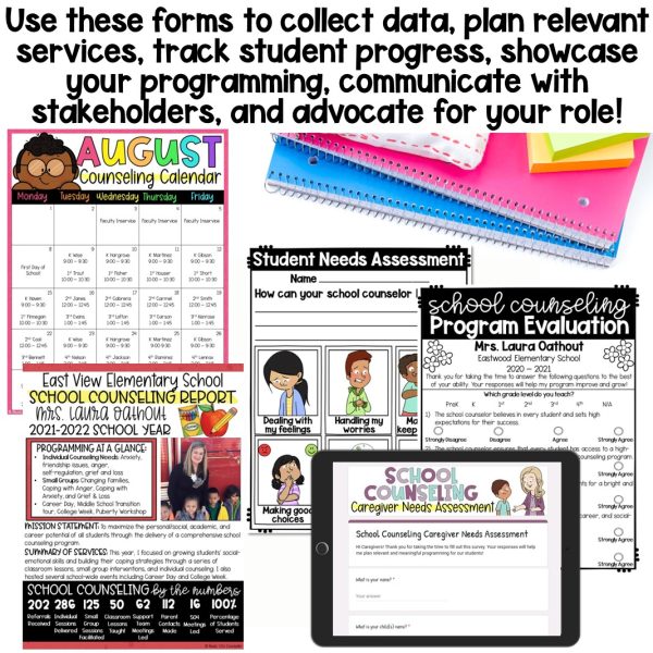 School Counseling Forms & Reports BUNDLE - Image 4