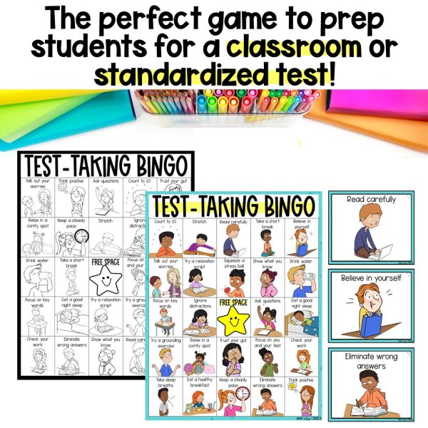 Test-Taking Skills & Test Anxiety BINGO - Image 4