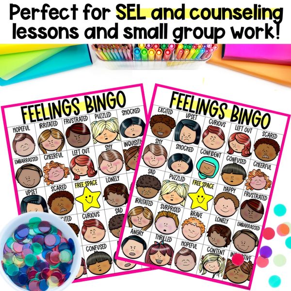 Feelings & Emotions BINGO Game - Image 4