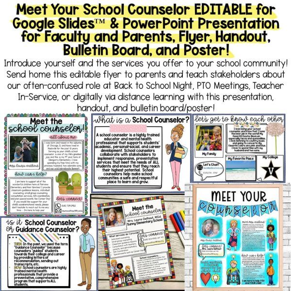 Meet the School Counselor BUNDLE - Image 12