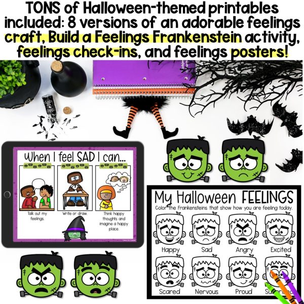 Halloween Feelings & Coping Skills Lesson - Image 4