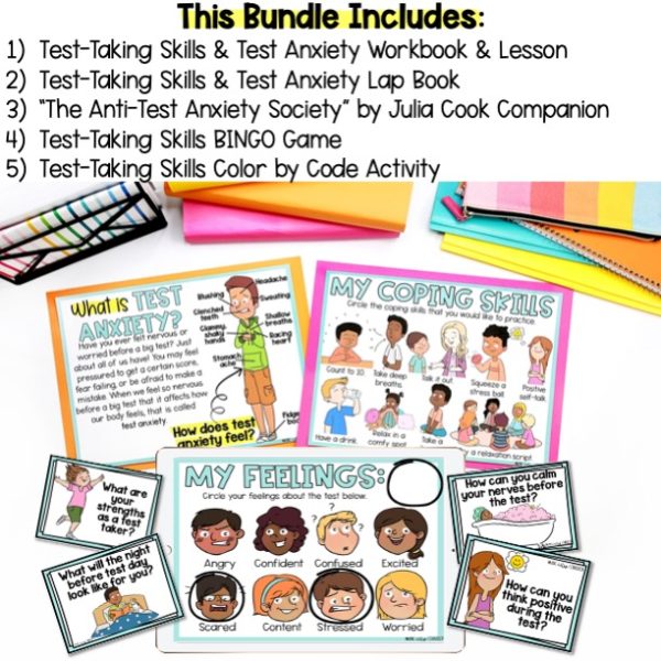 Test-Taking Skills & Test Anxiety BUNDLE - Image 3