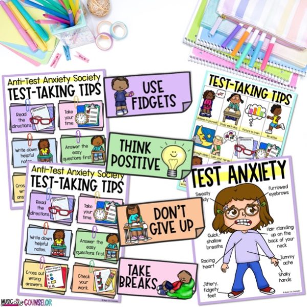 Test-Taking Skills & Test Anxiety BUNDLE - Image 4